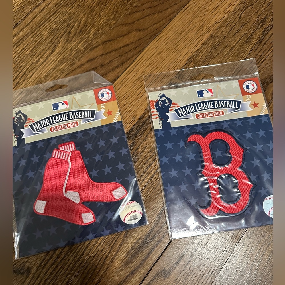 MLB Red Sox patches